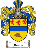 Beavor coat of arms family crest download