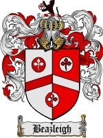 Beazleigh coat of arms family crest download