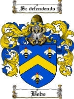 Bebe coat of arms family crest download