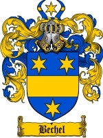 Bechel coat of arms family crest download