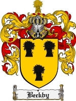 Beckby coat of arms family crest download
