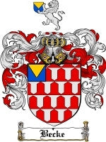 Becke coat of arms family crest download