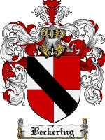 Beckering coat of arms family crest download