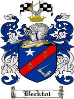 Becktol coat of arms family crest download