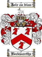 Beckworthe coat of arms family crest download