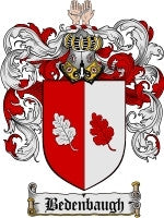 Bedenbaugh coat of arms family crest download