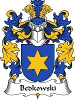 Bedkowski coat of arms family crest download