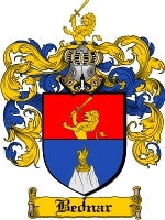 Bednar coat of arms family crest download