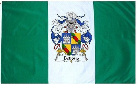 Bedoya family crest coat of arms flag