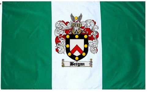Beegan family crest coat of arms flag
