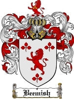 Beemish coat of arms family crest download