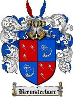 Beemsterboer coat of arms family crest download