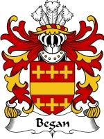 Began coat of arms family crest download