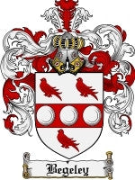 Begeley coat of arms family crest download