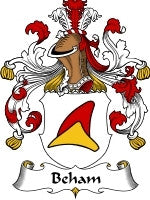 Beham coat of arms family crest download