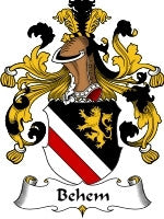 Behem coat of arms family crest download