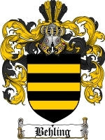 Behling coat of arms family crest download