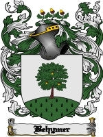 Behymer coat of arms family crest download