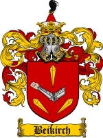 Beikirch coat of arms family crest download