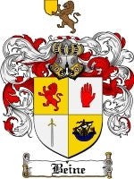 Beine coat of arms family crest download