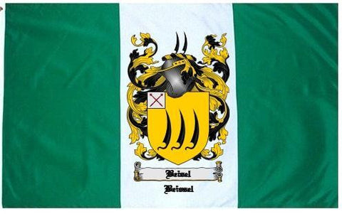 Beisel family crest coat of arms flag