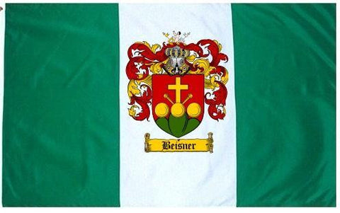 Beisner family crest coat of arms flag