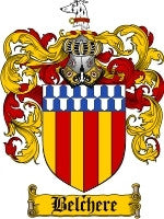 Belchere coat of arms family crest download