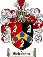 Belessone coat of arms family crest download