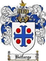 Belfarge coat of arms family crest download