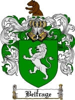 Belfrage coat of arms family crest download