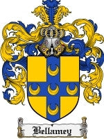 Bellamey coat of arms family crest download