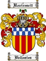 Bellasies coat of arms family crest download