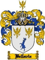 Bellavia coat of arms family crest download