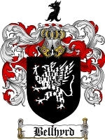 Bellhyrd coat of arms family crest download