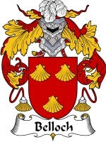 Belloch coat of arms family crest download