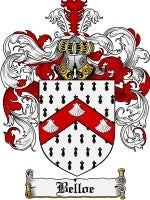 Belloe coat of arms family crest download