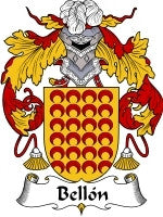 Bellon coat of arms family crest download
