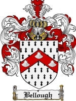 Bellough coat of arms family crest download