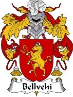 Bellvehi coat of arms family crest download