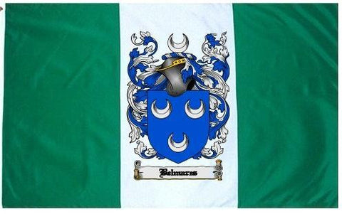 Belmares family crest coat of arms flag
