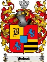 Beloat coat of arms family crest download