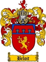 Beloit coat of arms family crest download