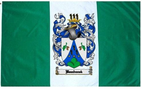Bembenek family crest coat of arms flag