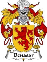 Benasar coat of arms family crest download