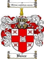 Bence coat of arms family crest download