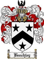 Benchley coat of arms family crest download