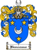 Bencomo coat of arms family crest download