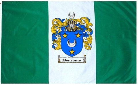 Bencomo family crest coat of arms flag