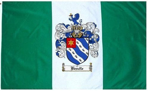 Bendle family crest coat of arms flag