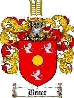 Benet coat of arms family crest download